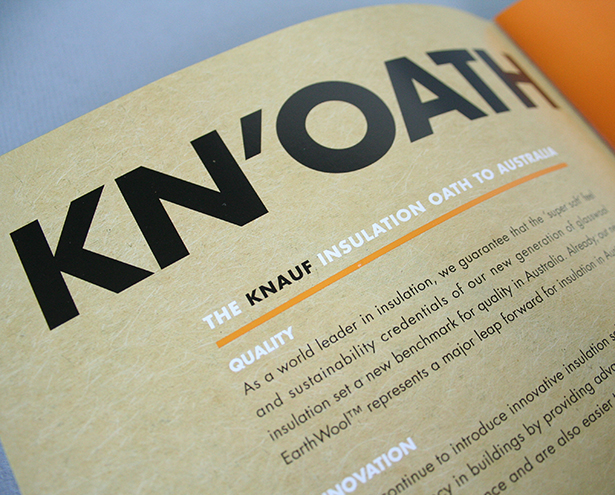 Knauf Insulation Print ad