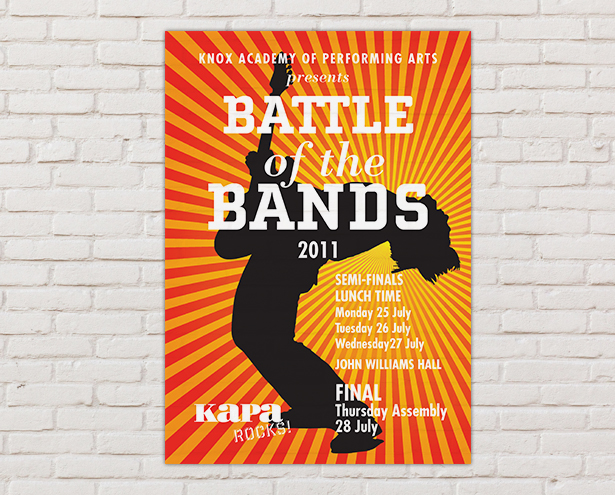 KAPA Battle of the Bands Poster