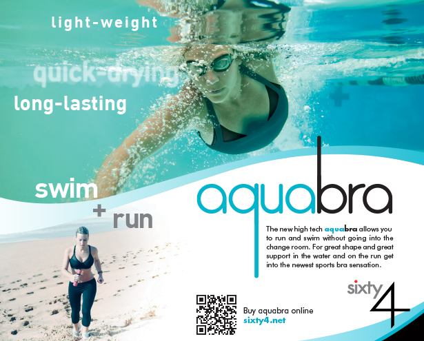 Sixty4 Aquabra Print Advertsiement